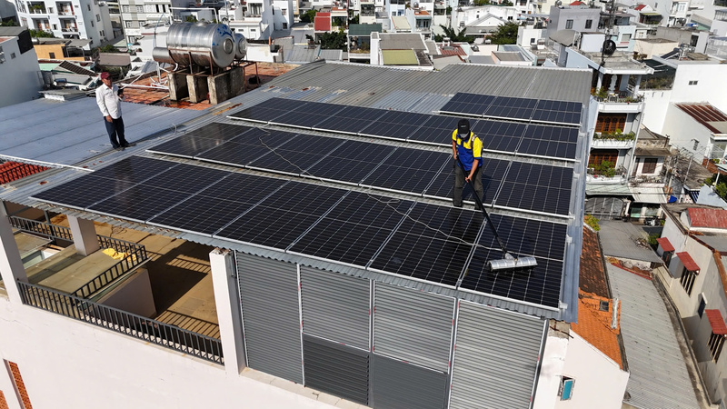 Hình ảnh thực tế - Quỳnh An Solar - Công Ty TNHH Xây Dựng Và Công Nghệ Quỳnh An